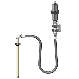 Väggmonterat kit för oljefat / reservoarer - medium densitet olja