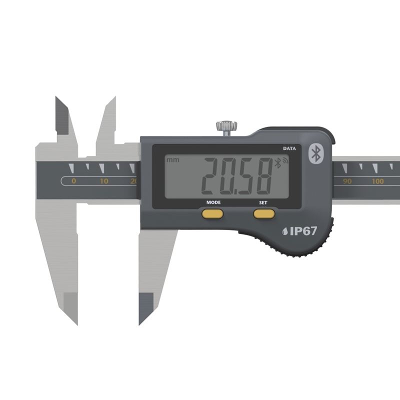 SYLVAC IP67 digital Caliper S_Cal EVO Standard 150 mm (810.1507) djuphålsmätare Ø1,5 mm