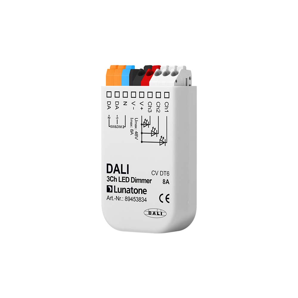 DALI 3Ch LED Dimmer 8A