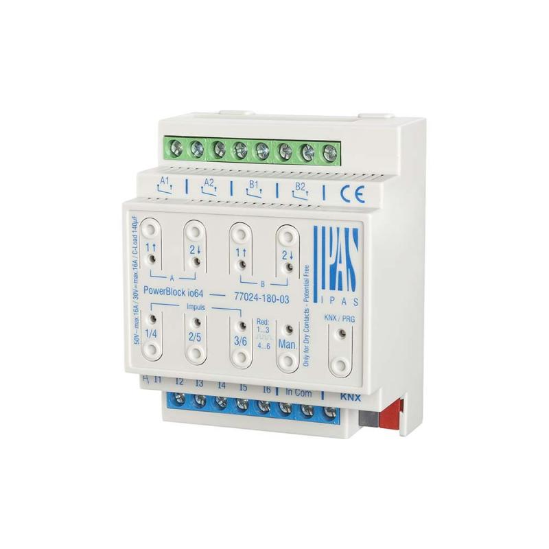 PowerBlock io64 -- KNX actuator with inputs