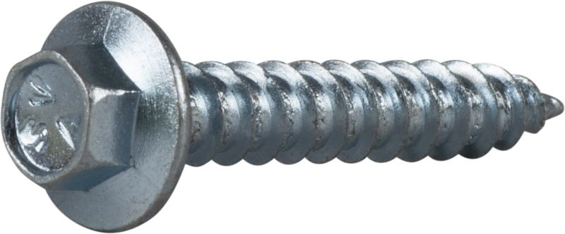 BYGGSKRUV 6,5 FLÄNS FÖRZINKAD SEXKANT