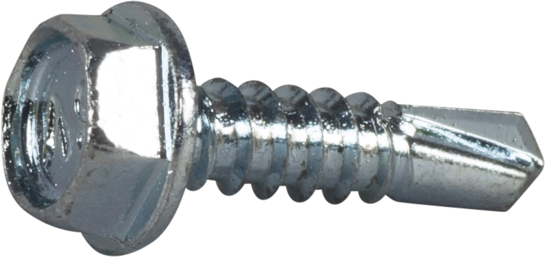 BYGGPLÅTSKRUV 4,8-6,3 BORRSPETS FÖRZINKAD SEXKANT
