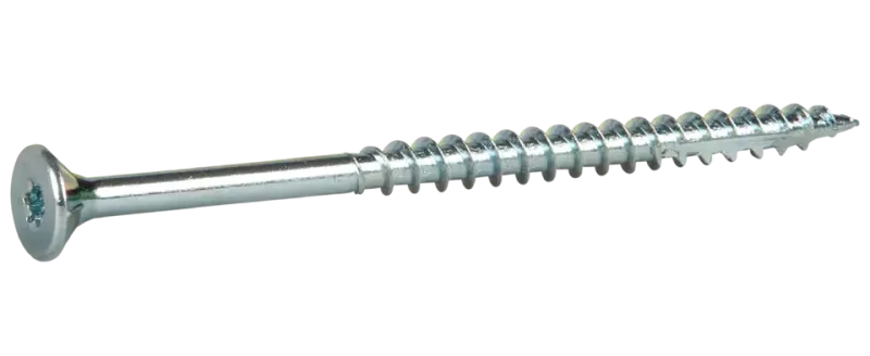 TRÄSKRUV CUTTERS 5,0X50 FÖRSÄNKT SK FÖRZINKAD BULK TX25