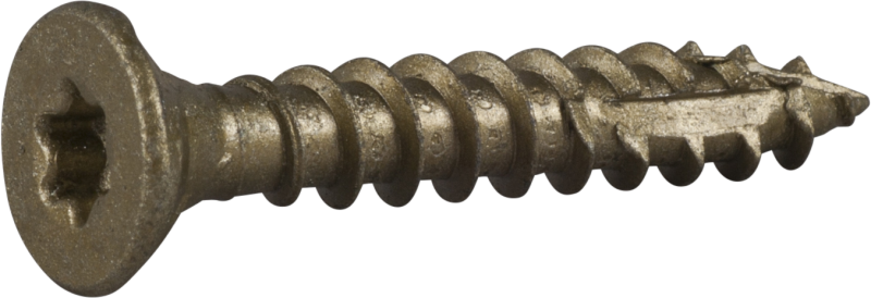 TRÄSKRUV 8,0 FÖRSÄNKT CUTTERS  C4 TX40