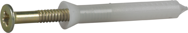 SPIKPLUGG FÖRSÄNKT GULFÖRZINKAD