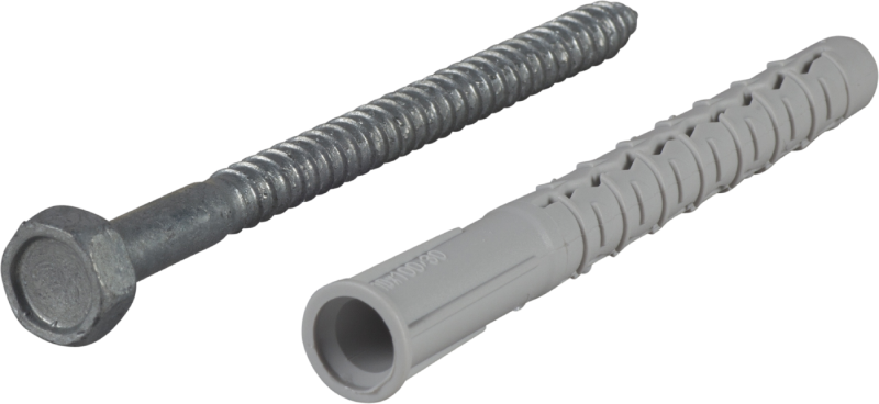 Fasadplugg GXL inkl. skruv, sexkantshuvud, FZV