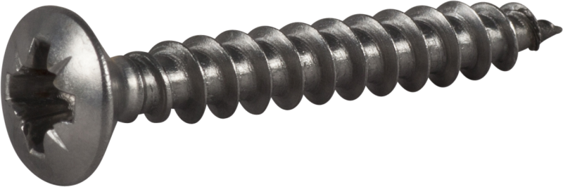 VVS SKRUV 5,5 KULLERFÖRSÄNKT A2 PZ1