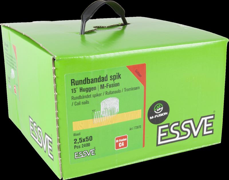 SPIK COIL HUGGEN TRÅDBANDAD 15GRAD 2,5X50 M-FUSION