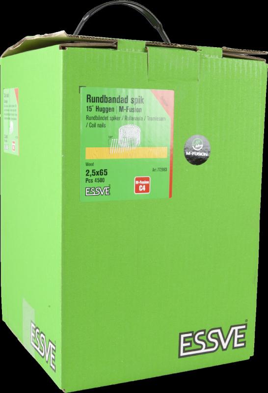 SPIK COIL HUGGEN TRÅDBANDAD 15GRAD 2,5X65 M-FUSION