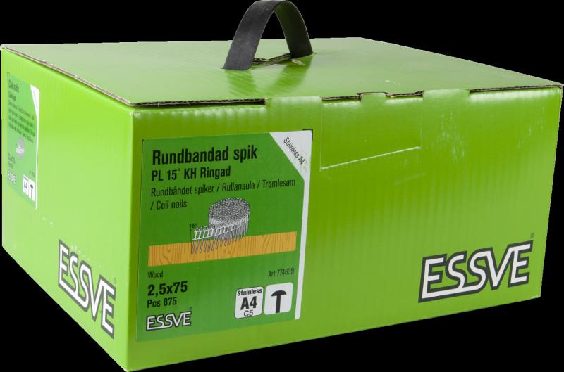 RINGSPIK COIL PLASTBAND 15G KULLRIGTHUVUD 2,5X75 A4