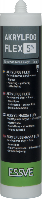 AKRYLFOG FLEX 5, VIT, PATRON