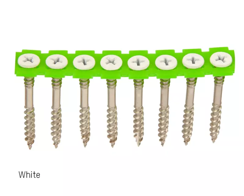 FASADSKRUV BANDAD VIT A4/C5 -4,2