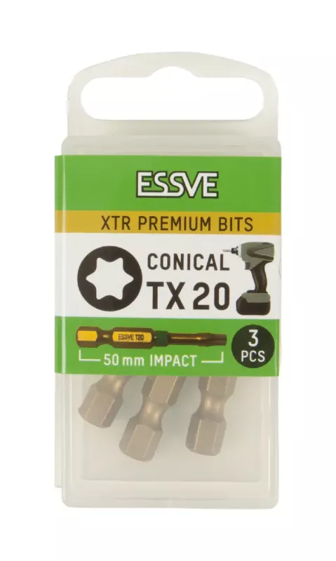 BITS XTR KONISK IMPACT 50MM