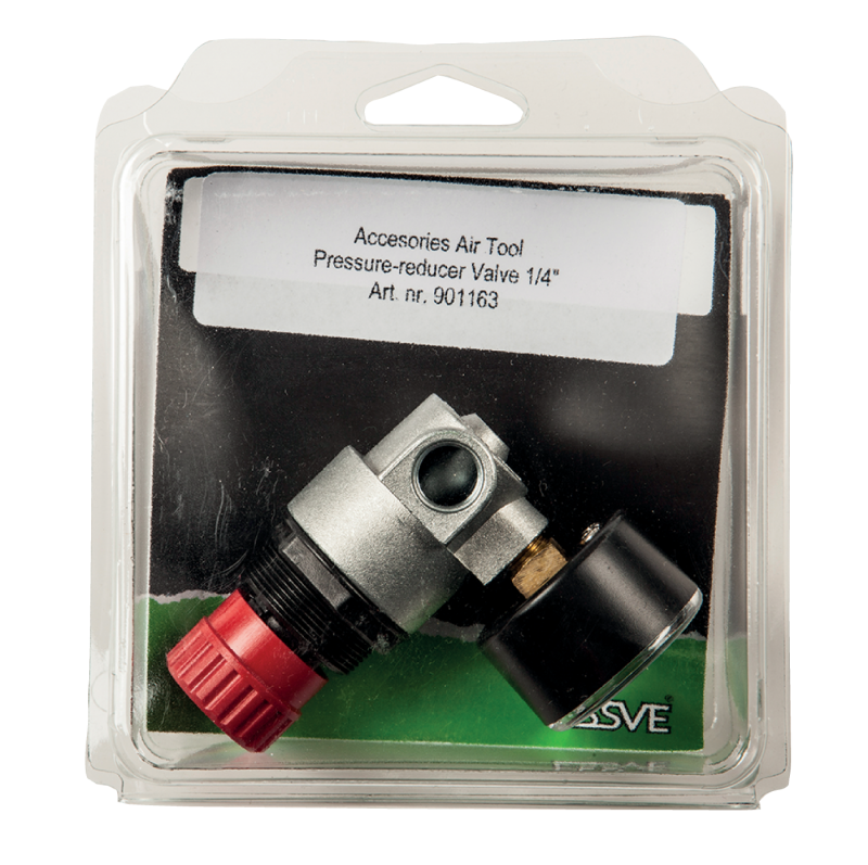 TRYCKREDUCERINGSVENTIL INKLUSIVE MÄTARE 1/4"