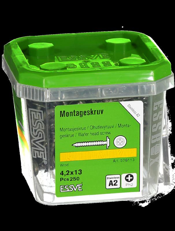 MONTAGESKRUV A2/C4 -4,2