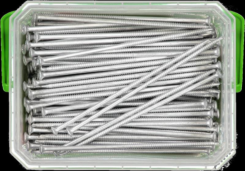 TAKSKRUV 4,8X150 MED BORRSPETS TX25 SILVER RUSPERT