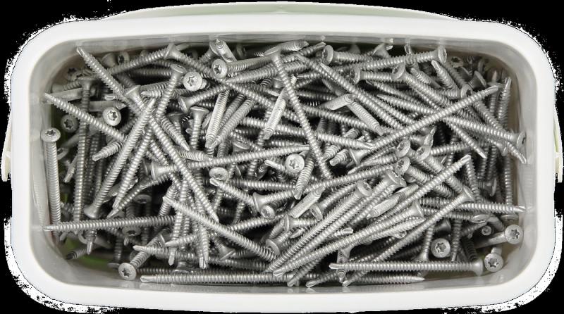 TAKSKRUV 4,8X70 MED BORRSPETS TX25 SILVER RUSPERT