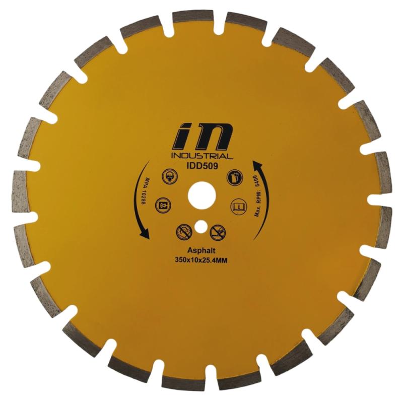DIAMANTKAPKLINGA 350 MM ASFALT