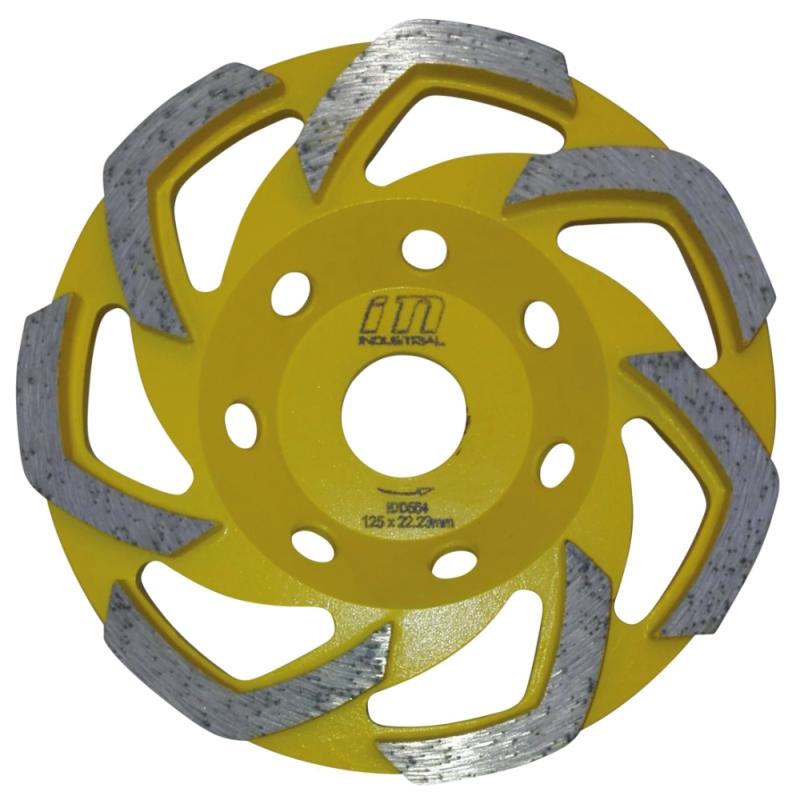 DIAMANTSLIPSKÅL 125 MM BOOMERANG