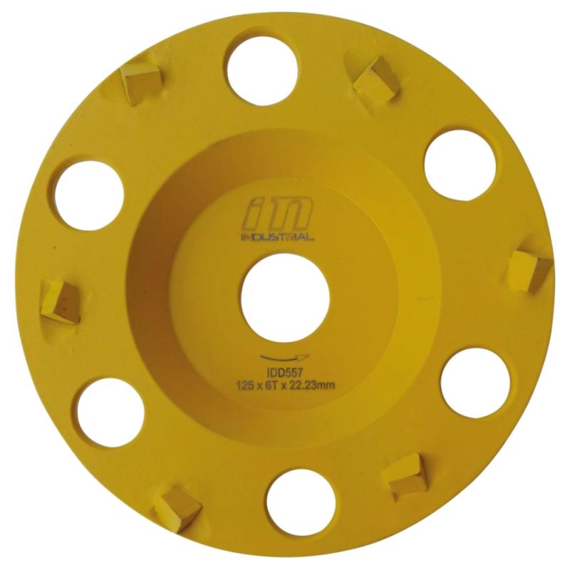 DIAMANTSLIPSKÅL 125 MM PCD