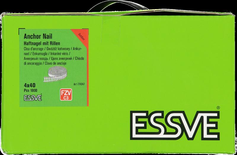 ANKARSPIK 4,0X40 COIL PLASTBANDAD 15GRADER C3