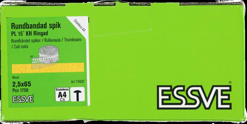 RINGSPIK COIL PLASTBAND 15G KULLRIGTHUVUD 2,5X65 A4