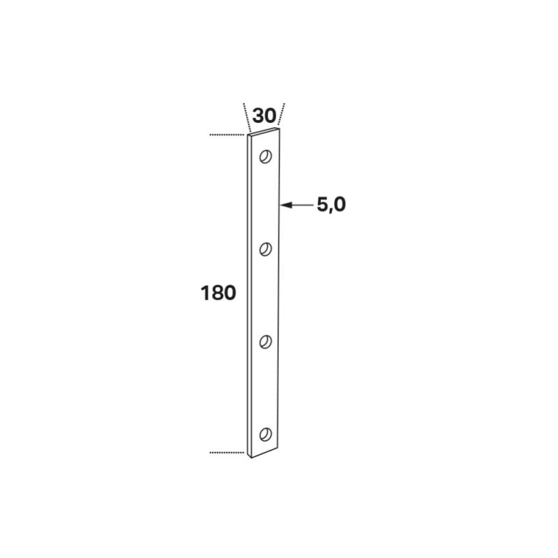 PLATTJÄRN FC 30X5 mm