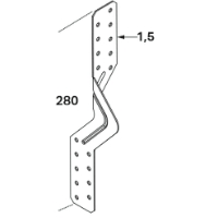 TAKÅSFÄSTE RRFRU 280 X1,5
