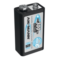 BATTERI 9V 250MAH 1P LADDBAR