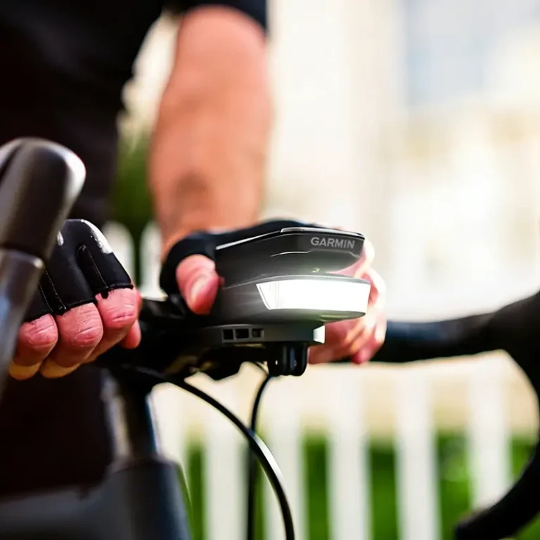 Ravemen FR1100 framlampa med Garmin fäste