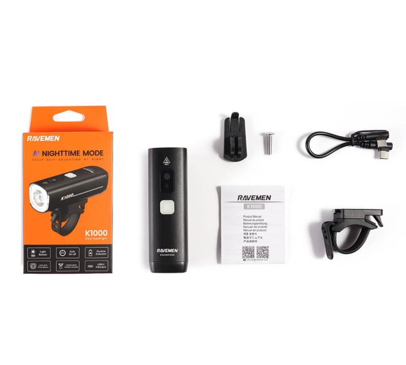 Ravemen K1000 framlampa