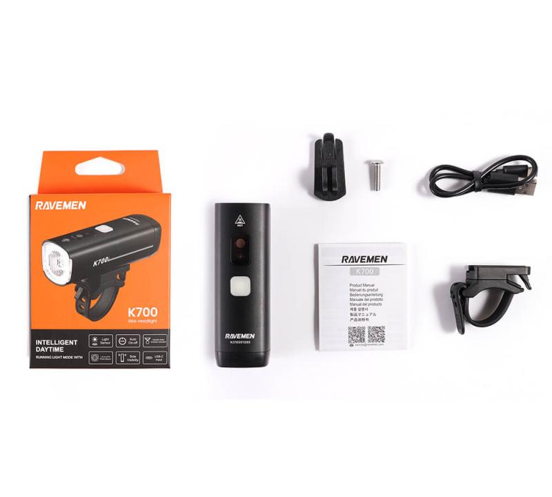 Ravemen K700 framlampa