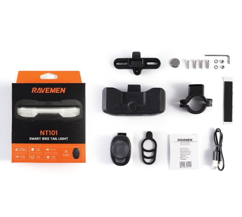 Ravemen NT101 baklampa med blinkers