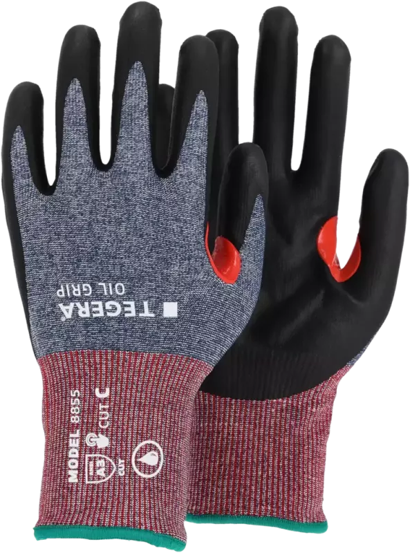ARBETSHANDSKE 8855R OIL GRIP STL