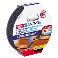 HALKSKYDDSTEJP 25MM 15M SVART TESA