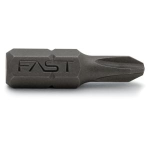 BITS PH2 25MM RED 10-P FAST
