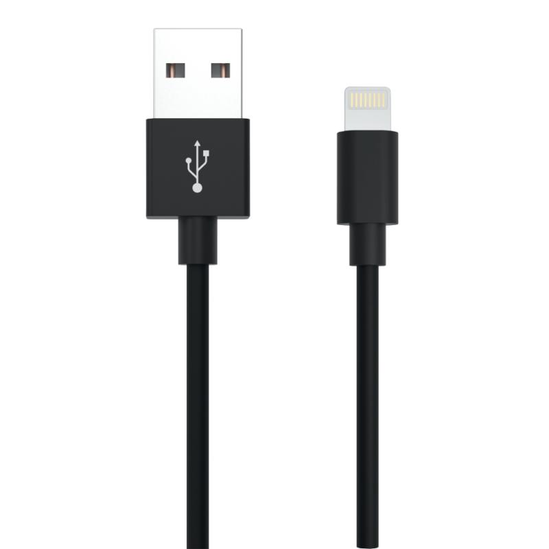 LADDKABEL USB A LIGHTNING 1.2M SVRT