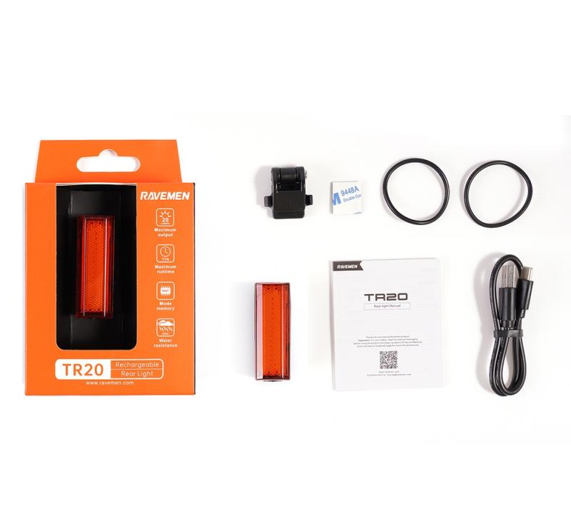 Ravemen TR20 baklampa