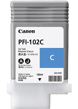 Canon Bläckpatron PFI-102C cyan