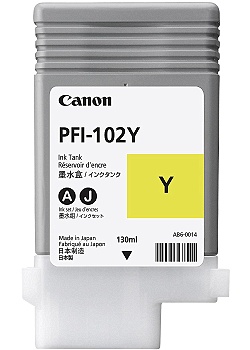 Canon Bläckpatron PFI-102Y gul