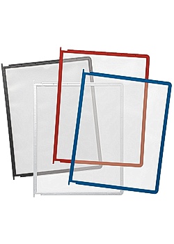 Durable Panel med stift A4 röd