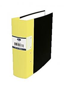 Kontorspärm neutral A4 80mm gul