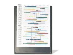 Aktmapp självhäftande 3L PP A4 10/FP