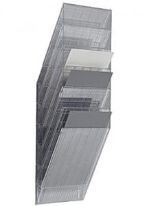 Durable Blankettfack Flexiboxx A4S 6-fack transp