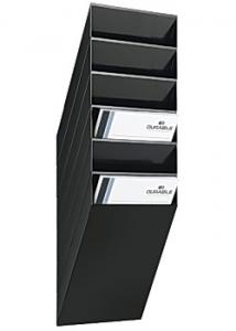 Durable Blankettfack Flexiboxx A4S 6-fack svart