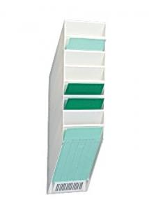 Durable Blankettfack Flexiboxx A4S 1-fack vit