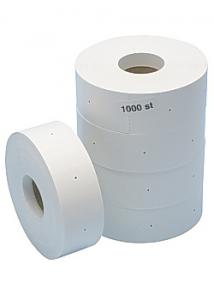 Kartongetikett 40x50mm (rulle om 1000 st)