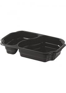 Duni Duniform 2-fack takeaway PP svart (fp om 246 st)