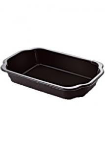 Duni Duniform 1-f takeaway mine/PP svart (fp om 246 st)