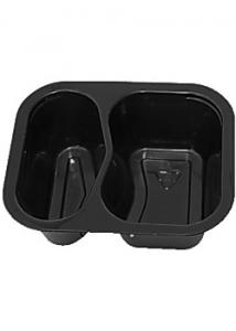 Duni Duniform 2-fack PP 360ml svart (fp om 480 st)